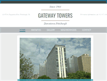 Tablet Screenshot of gatewaytowerspittsburgh.com